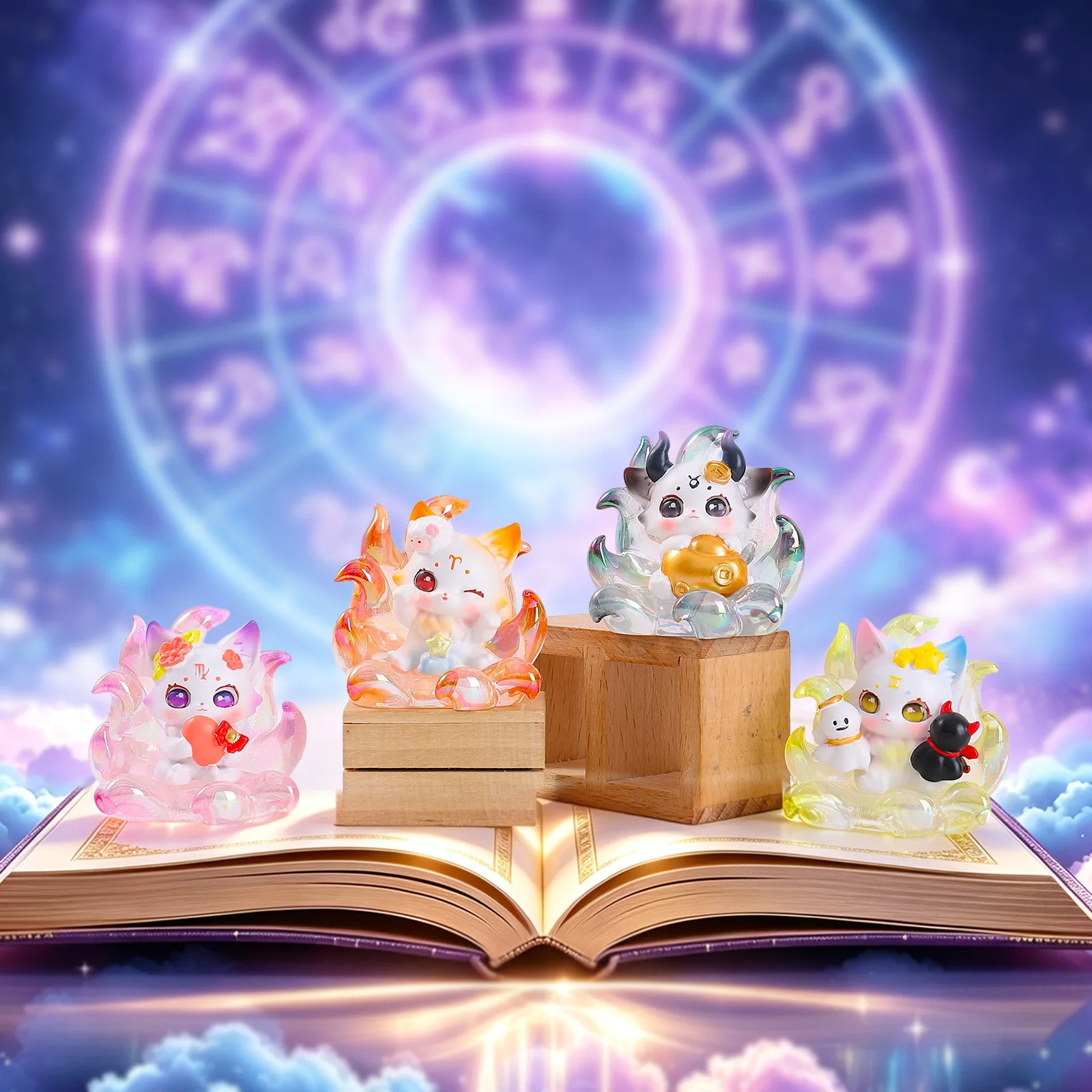 Cute Transparent Nine Tailed F - Resin Art Case 评论和价格
