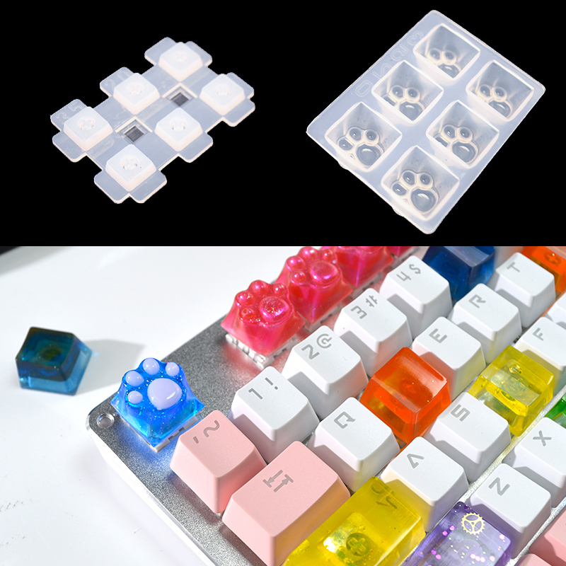 Key Cap Resin Mold Silicone Ke - Resin Art Equipment 评论和价格