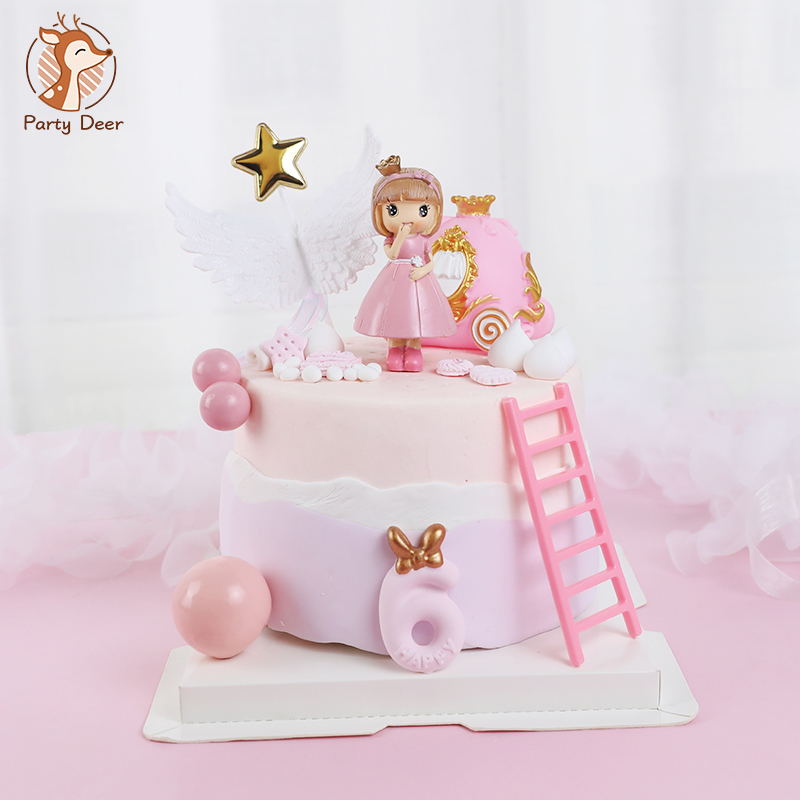 Pink Castle Girl Bow little Pr - Resin Art Alphabet 评论和价格